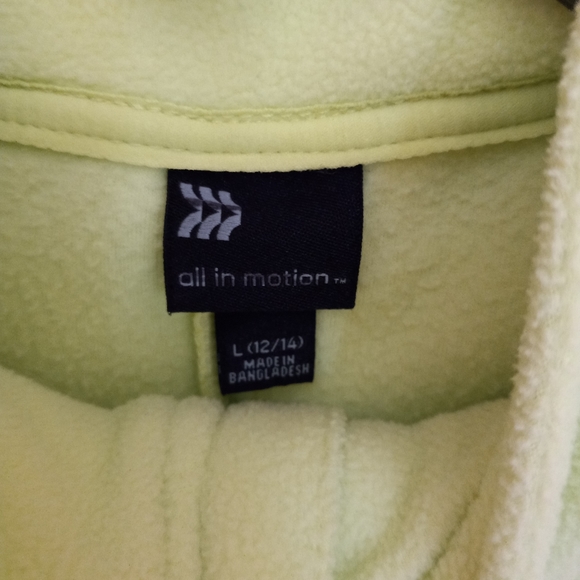 Fleece hoody All in motion size L NWOT - Picture 10 of 12